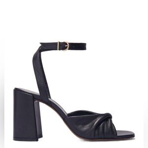 Maje Plain Leather Sandals